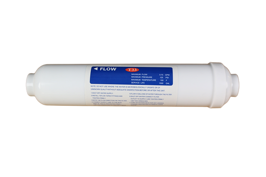 Aktivkohle-Nachfilter T33 für Osmoseanlagen